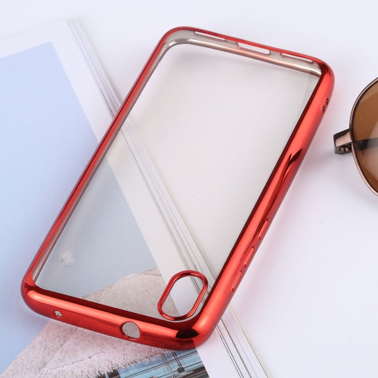 Ultra-thin Electroplating Soft TPU Protective Back Cover Case for Xiaomi Redmi 7A