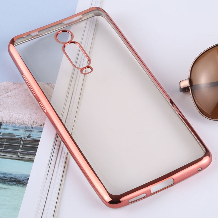 Ultra-thin Electroplating Soft TPU Protective Back Cover Case for Xiaomi Mi 9T / Redmi K20 / K20 Pro