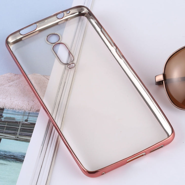 Ultra-thin Electroplating Soft TPU Protective Back Cover Case for Xiaomi Mi 9T / Redmi K20 / K20 Pro