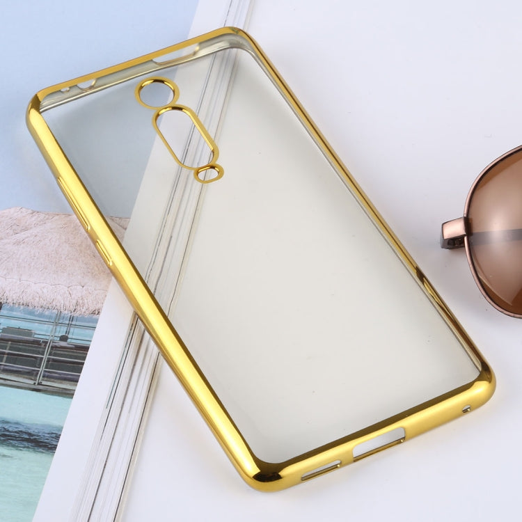 Ultra-thin Electroplating Soft TPU Protective Back Cover Case for Xiaomi Mi 9T / Redmi K20 / K20 Pro