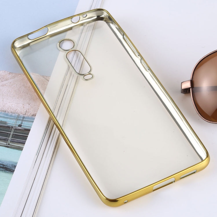 Ultra-thin Electroplating Soft TPU Protective Back Cover Case for Xiaomi Mi 9T / Redmi K20 / K20 Pro