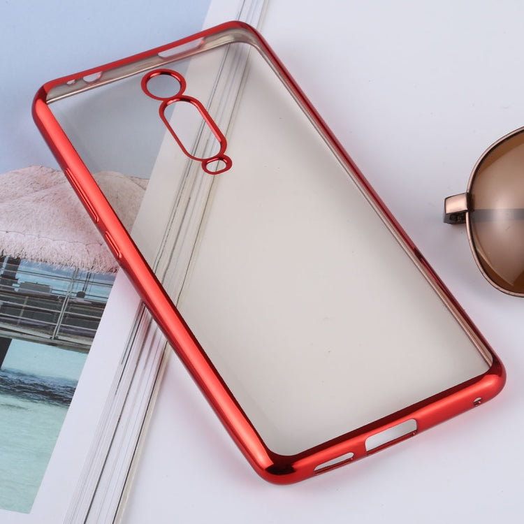 Ultra-thin Electroplating Soft TPU Protective Back Cover Case for Xiaomi Mi 9T / Redmi K20 / K20 Pro