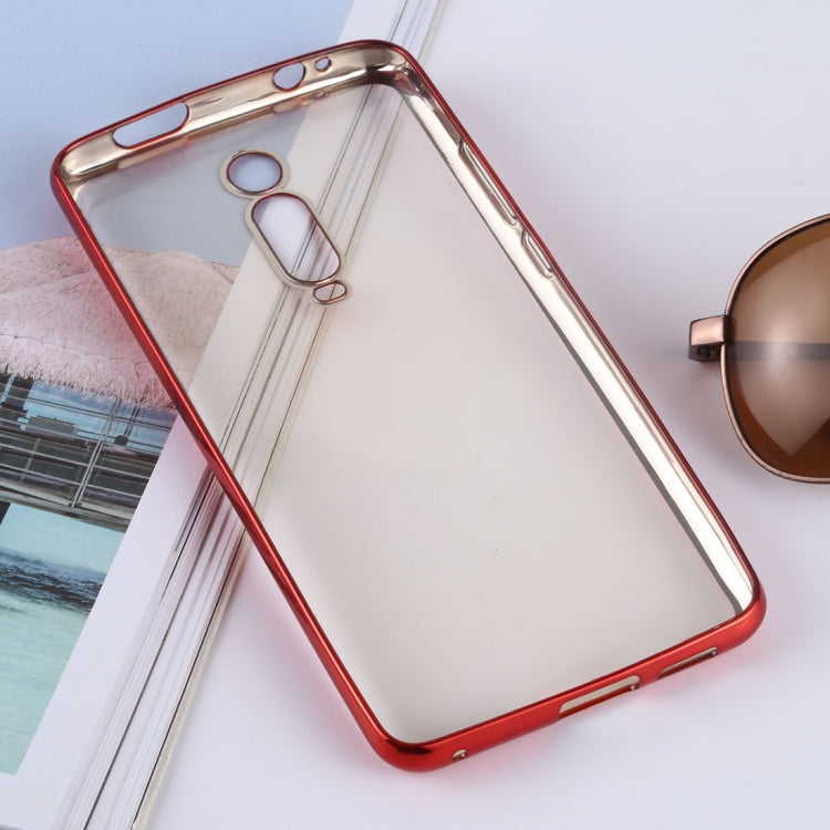 Ultra-thin Electroplating Soft TPU Protective Back Cover Case for Xiaomi Mi 9T / Redmi K20 / K20 Pro