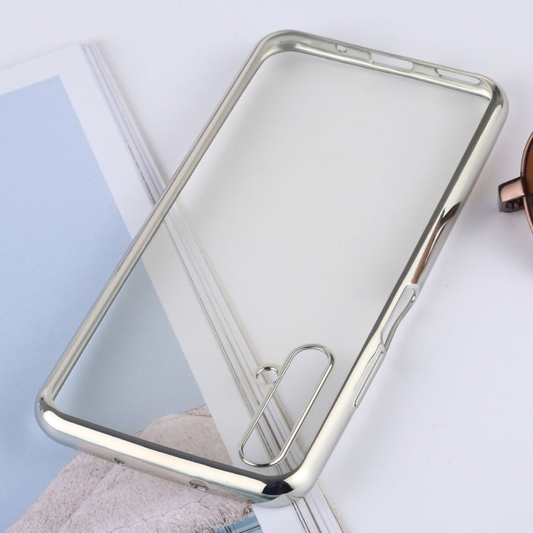 Ultra-thin Electroplating Soft TPU Protective Back Cover Case for Huawei Honor 20
