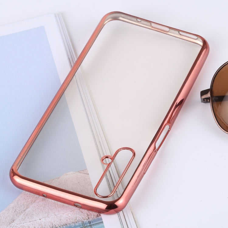Ultra-thin Electroplating Soft TPU Protective Back Cover Case for Huawei Honor 20