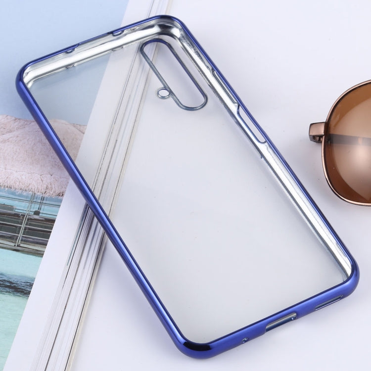 Ultra-thin Electroplating Soft TPU Protective Back Cover Case for Huawei Honor 20