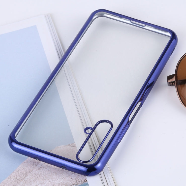 Ultra-thin Electroplating Soft TPU Protective Back Cover Case for Huawei Honor 20
