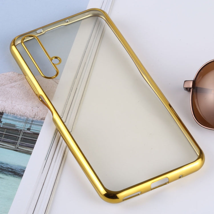Ultra-thin Electroplating Soft TPU Protective Back Cover Case for Huawei Honor 20