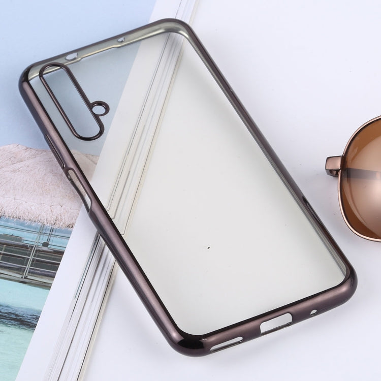 Ultra-thin Electroplating Soft TPU Protective Back Cover Case for Huawei Honor 20