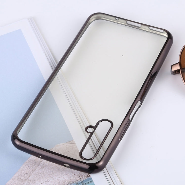 Ultra-thin Electroplating Soft TPU Protective Back Cover Case for Huawei Honor 20