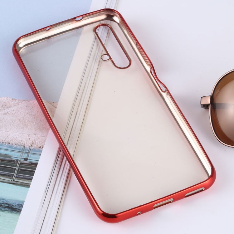 Ultra-thin Electroplating Soft TPU Protective Back Cover Case for Huawei Honor 20
