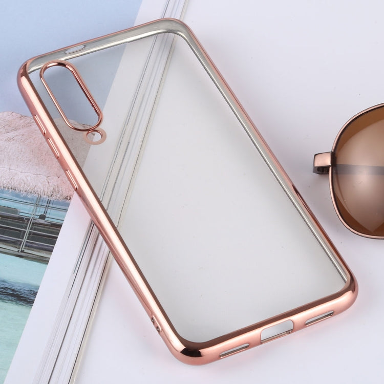 Ultra-thin Electroplating Soft TPU Protective Back Cover Case for Xiaomi Mi 9 SE