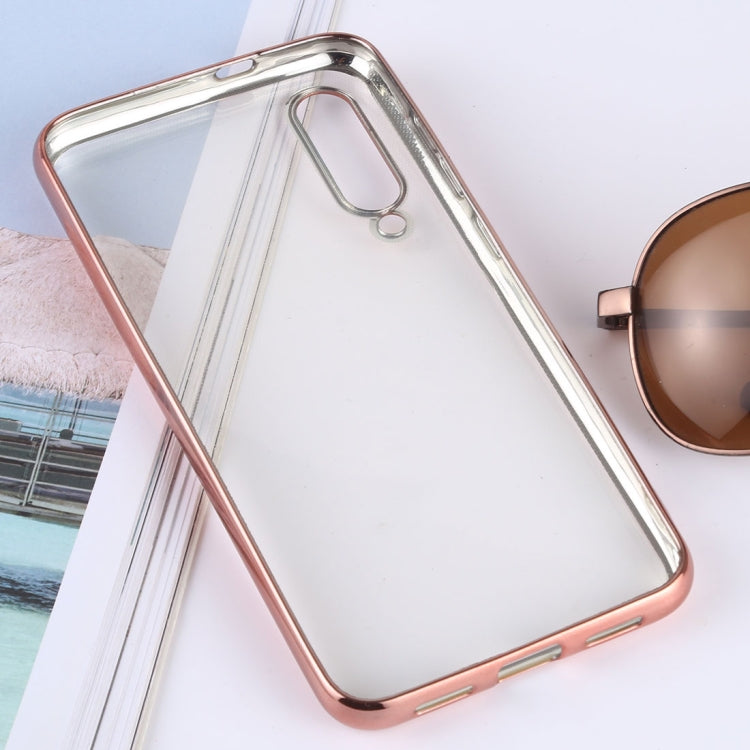 Ultra-thin Electroplating Soft TPU Protective Back Cover Case for Xiaomi Mi 9 SE
