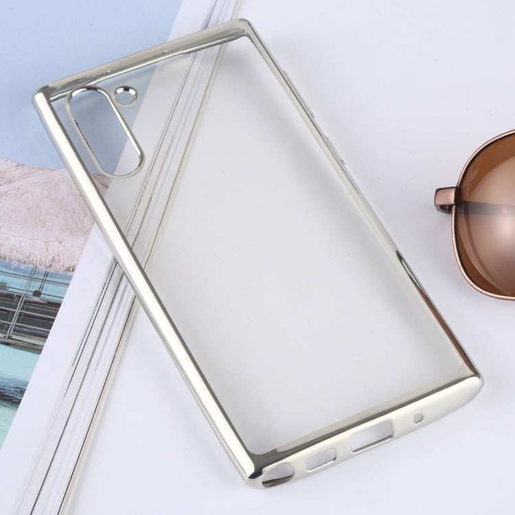 Ultra-thin Electroplating Soft TPU Protective Back Cover Case for Galaxy Note10