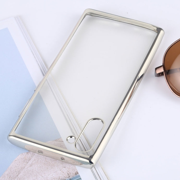 Ultra-thin Electroplating Soft TPU Protective Back Cover Case for Galaxy Note10