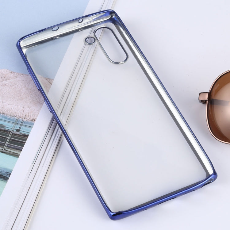 Ultra-thin Electroplating Soft TPU Protective Back Cover Case for Galaxy Note10