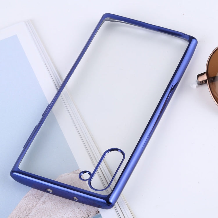 Ultra-thin Electroplating Soft TPU Protective Back Cover Case for Galaxy Note10