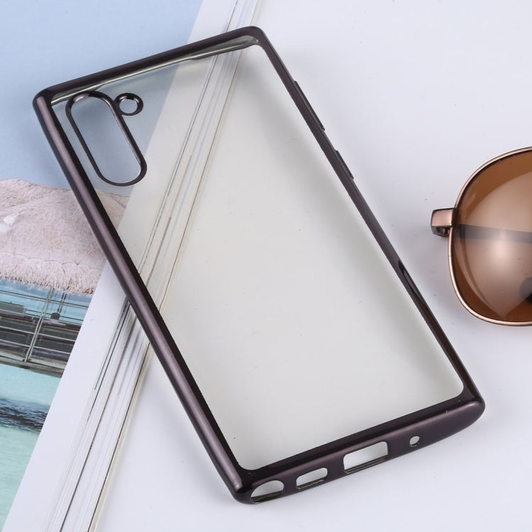 Ultra-thin Electroplating Soft TPU Protective Back Cover Case for Galaxy Note10