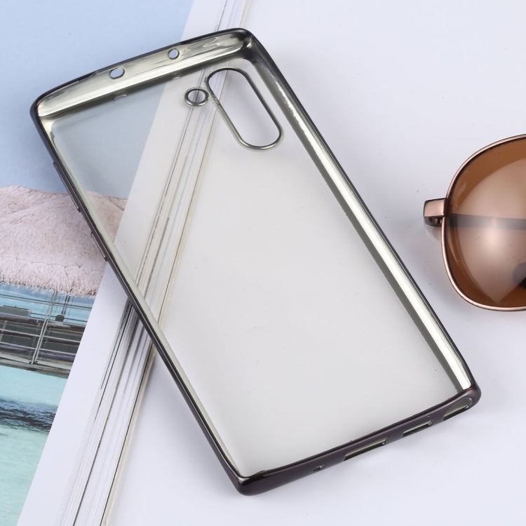 Ultra-thin Electroplating Soft TPU Protective Back Cover Case for Galaxy Note10