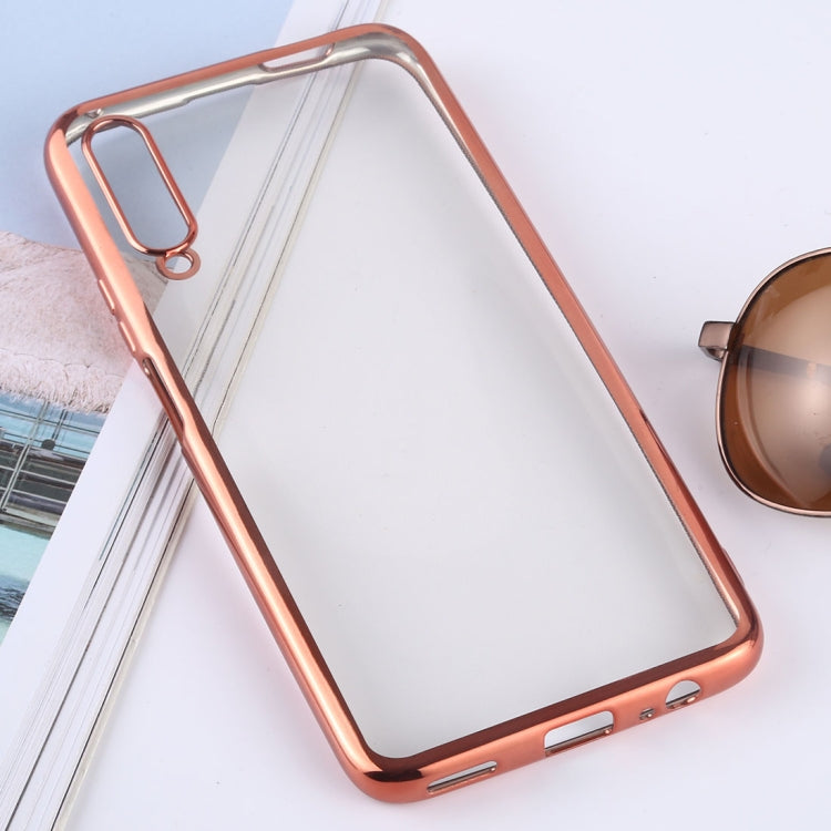 Ultra-thin Electroplating Soft TPU Protective Back Cover Case for Huawei Honor 9X