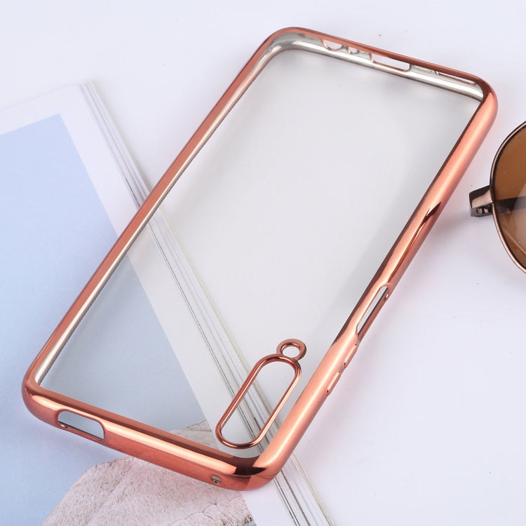 Ultra-thin Electroplating Soft TPU Protective Back Cover Case for Huawei Honor 9X