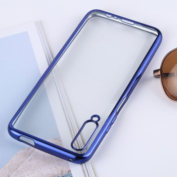 Ultra-thin Electroplating Soft TPU Protective Back Cover Case for Huawei Honor 9X