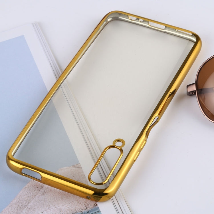 Ultra-thin Electroplating Soft TPU Protective Back Cover Case for Huawei Honor 9X