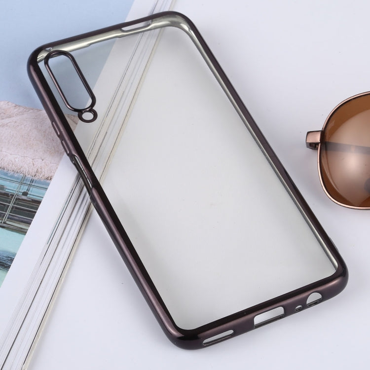 Ultra-thin Electroplating Soft TPU Protective Back Cover Case for Huawei Honor 9X