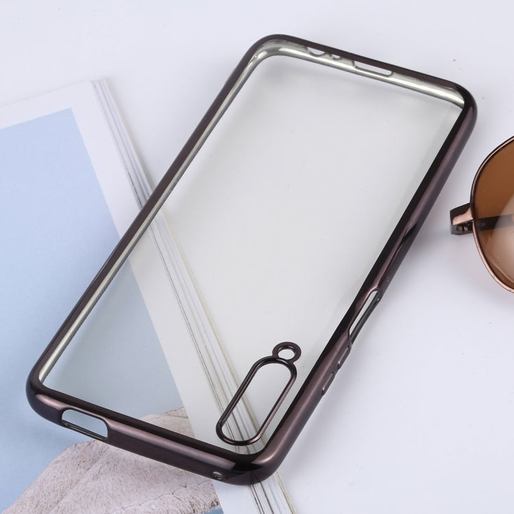 Ultra-thin Electroplating Soft TPU Protective Back Cover Case for Huawei Honor 9X