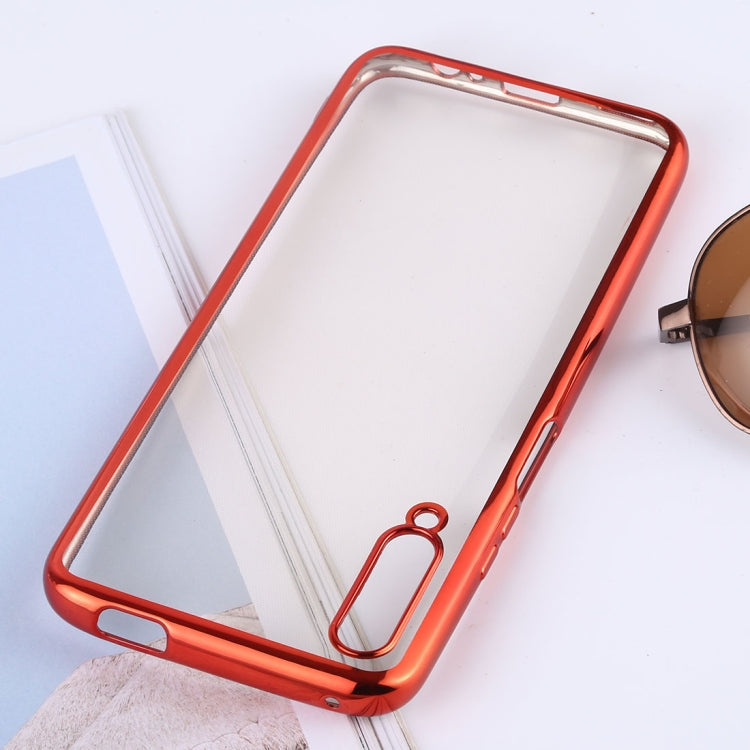 Ultra-thin Electroplating Soft TPU Protective Back Cover Case for Huawei Honor 9X