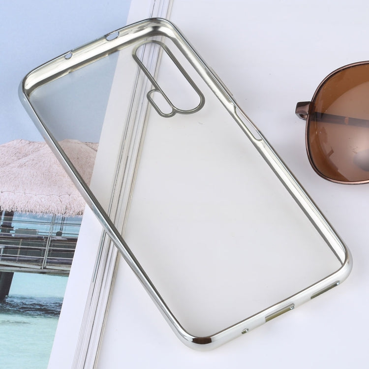Ultra-thin Electroplating Soft TPU Protective Back Cover Case for Huawei Honor 20 Pro