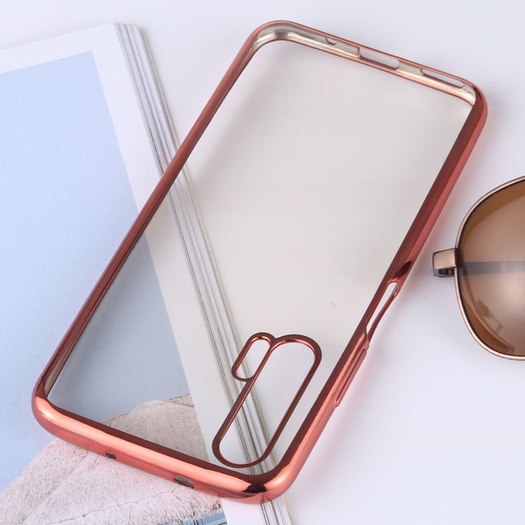 Ultra-thin Electroplating Soft TPU Protective Back Cover Case for Huawei Honor 20 Pro