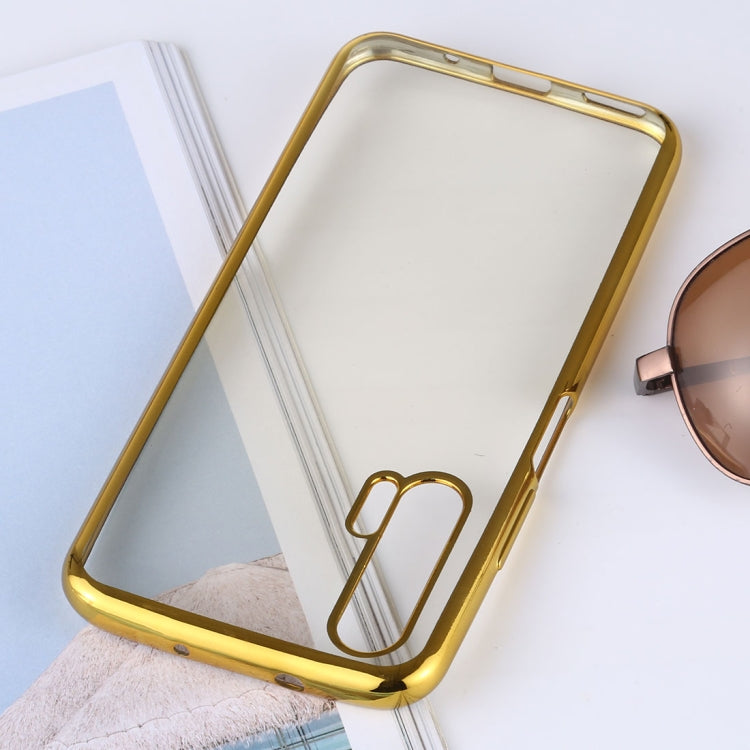 Ultra-thin Electroplating Soft TPU Protective Back Cover Case for Huawei Honor 20 Pro