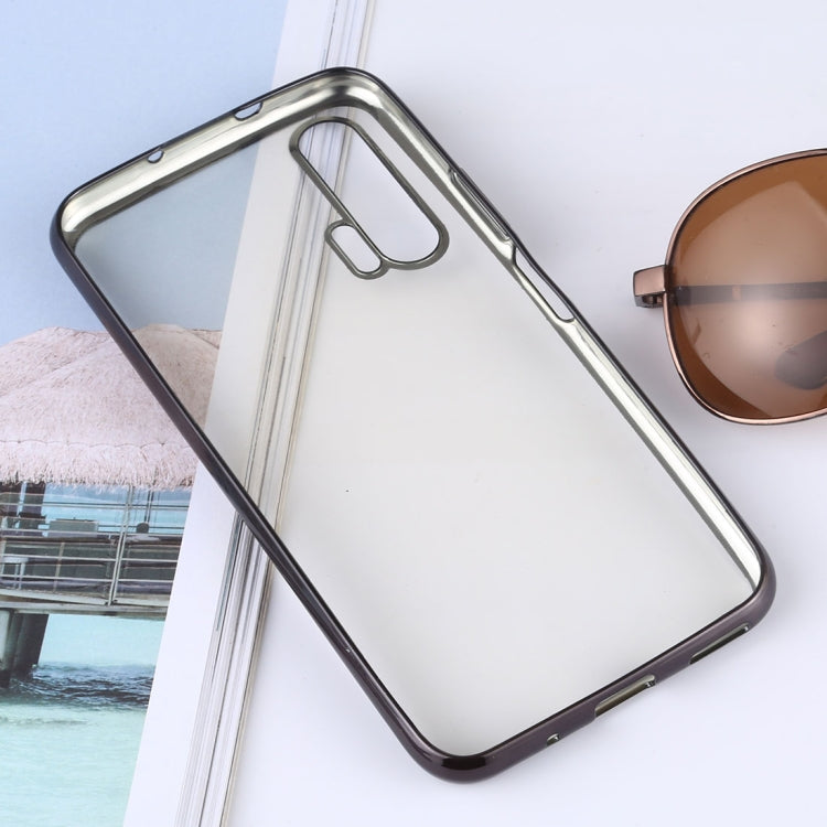 Ultra-thin Electroplating Soft TPU Protective Back Cover Case for Huawei Honor 20 Pro