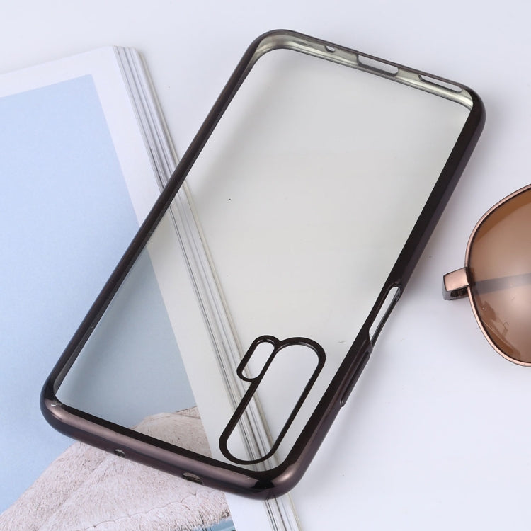 Ultra-thin Electroplating Soft TPU Protective Back Cover Case for Huawei Honor 20 Pro