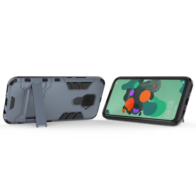 Shockproof PC + TPU Case with Holder for Huawei Nova 5i Pro