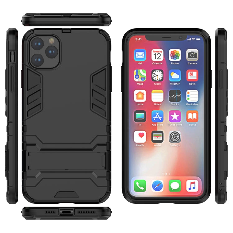 Shockproof PC + TPU Case with Holder for 11 Pro Max