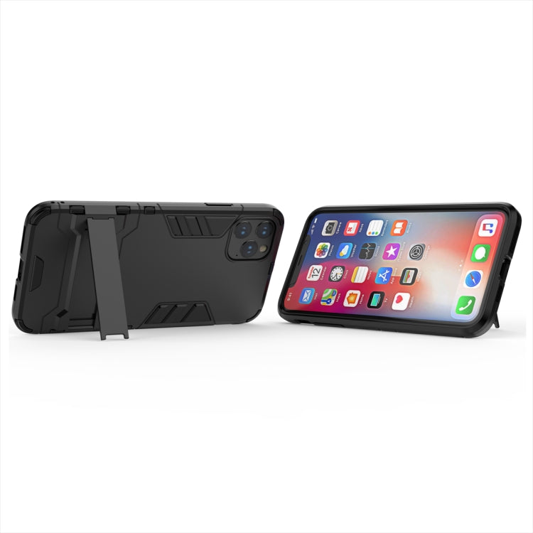Shockproof PC + TPU Case with Holder for 11 Pro Max