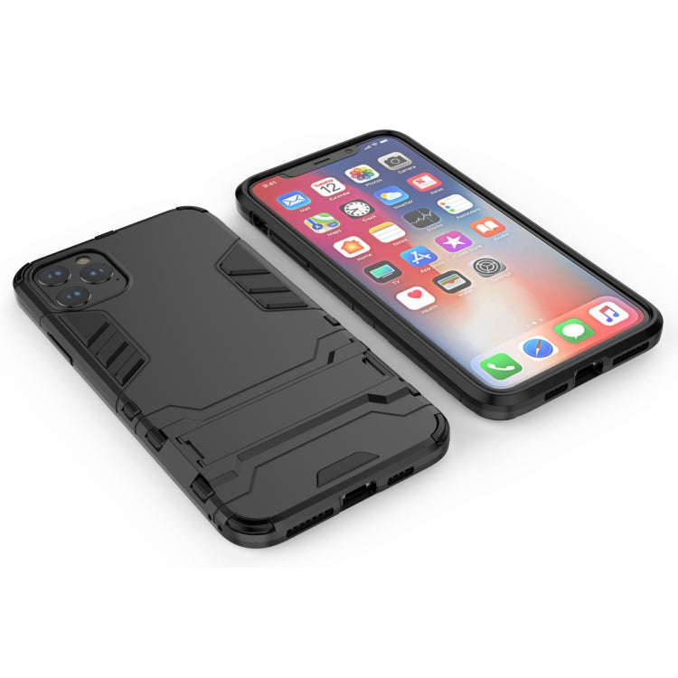 Shockproof PC + TPU Case with Holder for 11 Pro Max