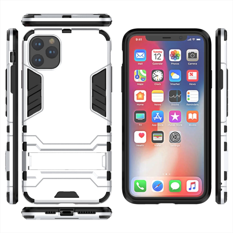 Shockproof PC + TPU Case with Holder for 11 Pro Max