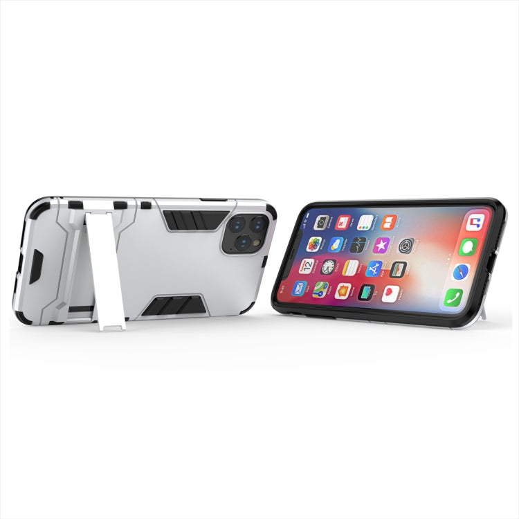 Shockproof PC + TPU Case with Holder for 11 Pro Max