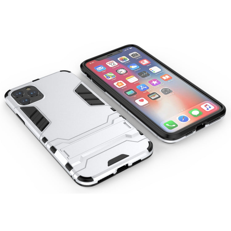 Shockproof PC + TPU Case with Holder for 11 Pro Max