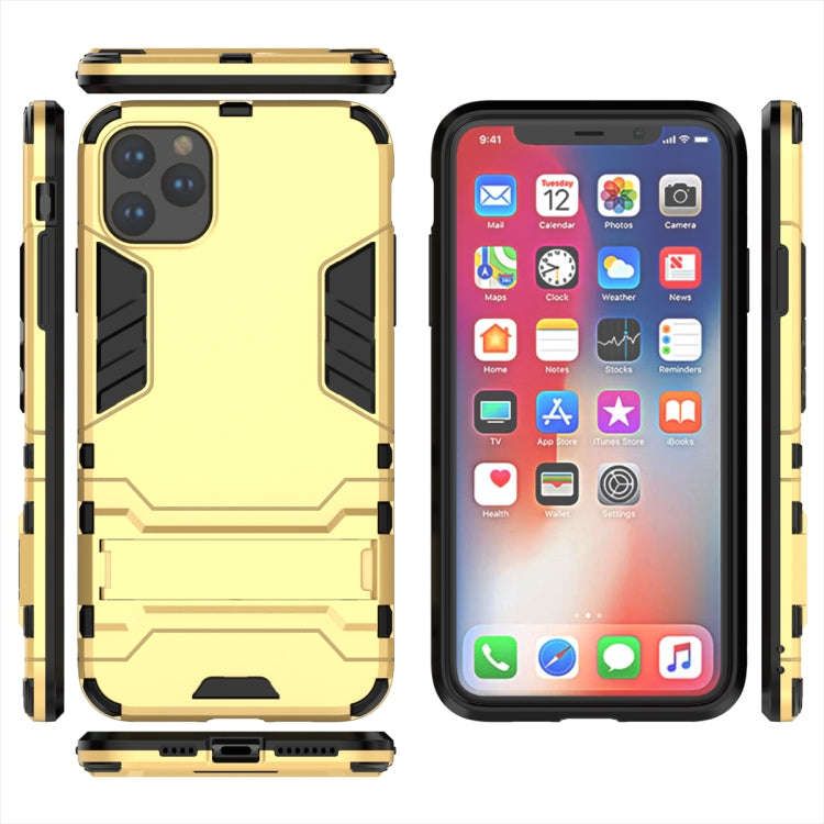 Shockproof PC + TPU Case with Holder for 11 Pro Max