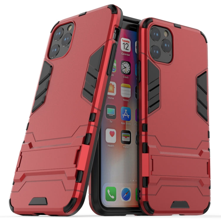 Shockproof PC + TPU Case with Holder for 11 Pro Max