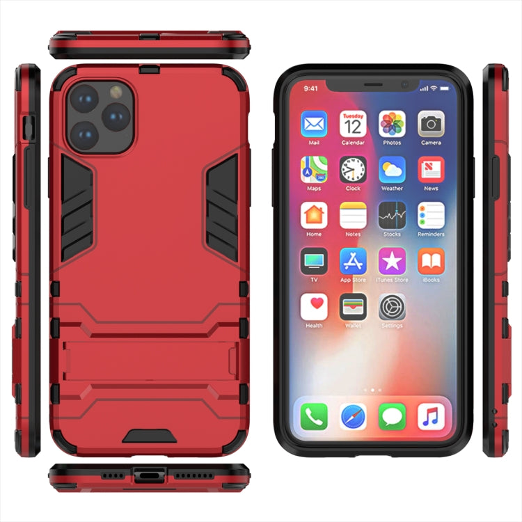 Shockproof PC + TPU Case with Holder for 11 Pro Max