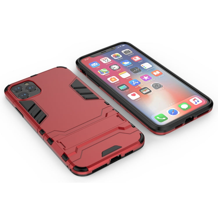 Shockproof PC + TPU Case with Holder for 11 Pro Max
