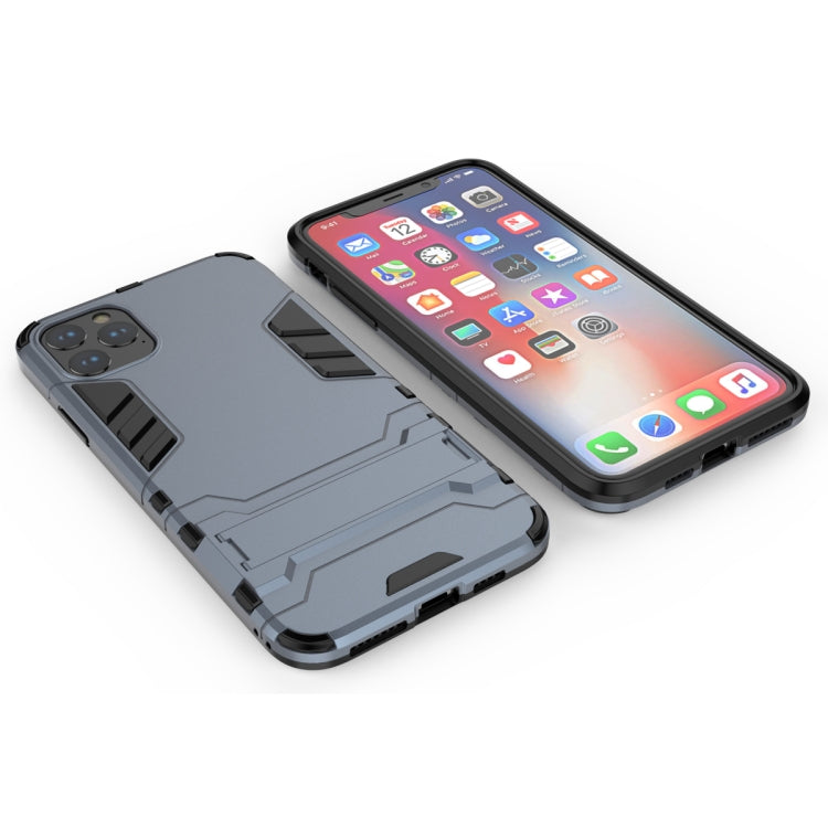 Shockproof PC + TPU Case with Holder for 11 Pro Max
