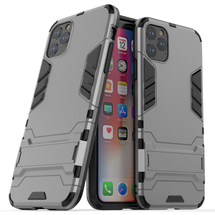 Shockproof PC + TPU Case with Holder for 11 Pro Max