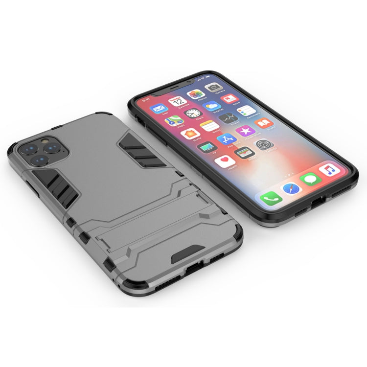 Shockproof PC + TPU Case with Holder for 11 Pro Max