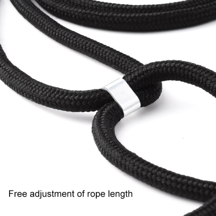 Four-Corner Anti-Fall Transparent TPU Mobile Phone Case With Lanyard for iPhone 11